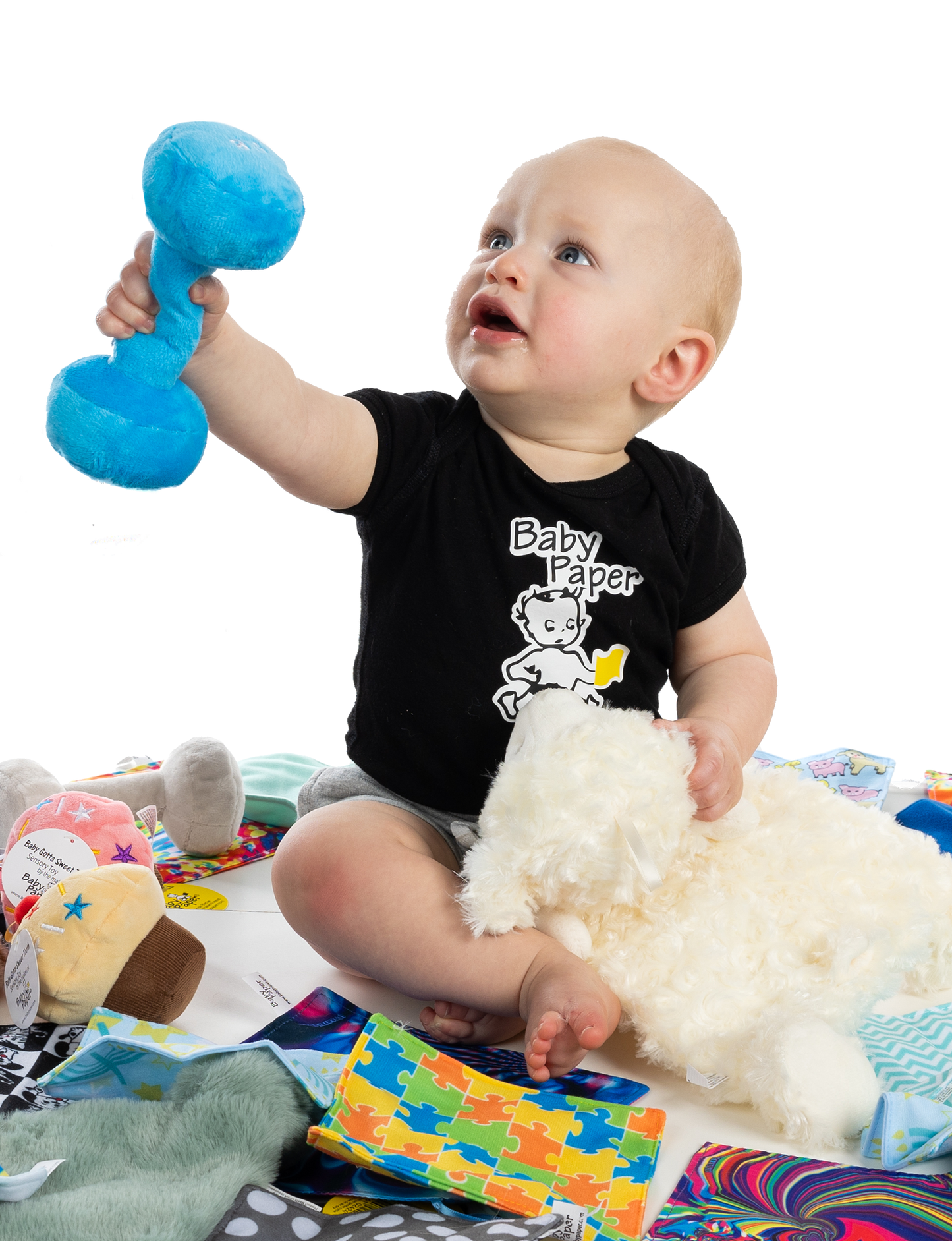 Plush Free Weight-Blue