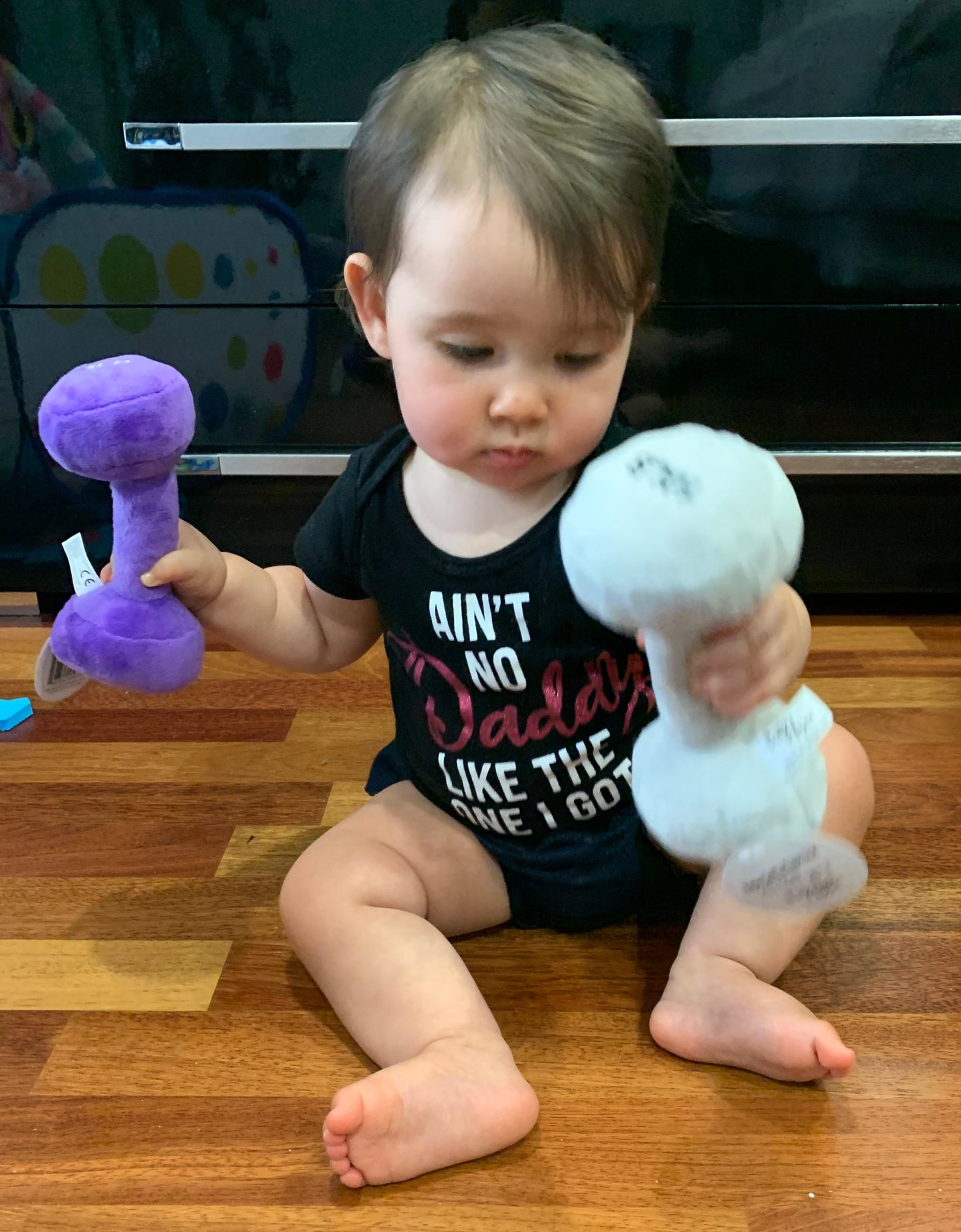 Plush Free Weight-Blue