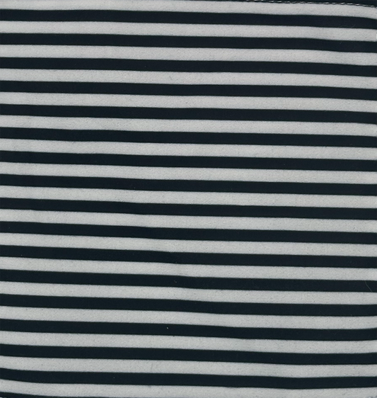 Black/White Stripe Pattern Baby Paper