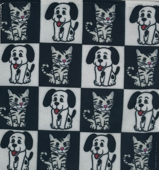 Dogs & Cats Pattern Baby Paper