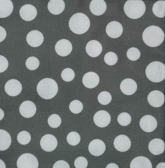 Gray Dots Pattern Baby Paper