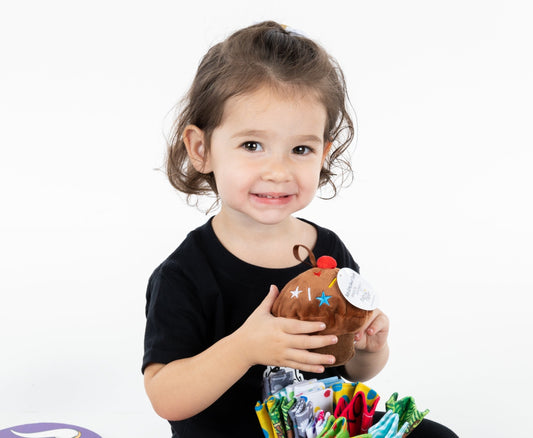 Chocolate Cupcake Shaped Baby Paper
