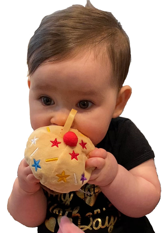 Vanilla Cupcake Shaped Baby Paper