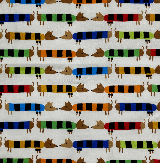 Organic Dachshund Pattern Baby Paper