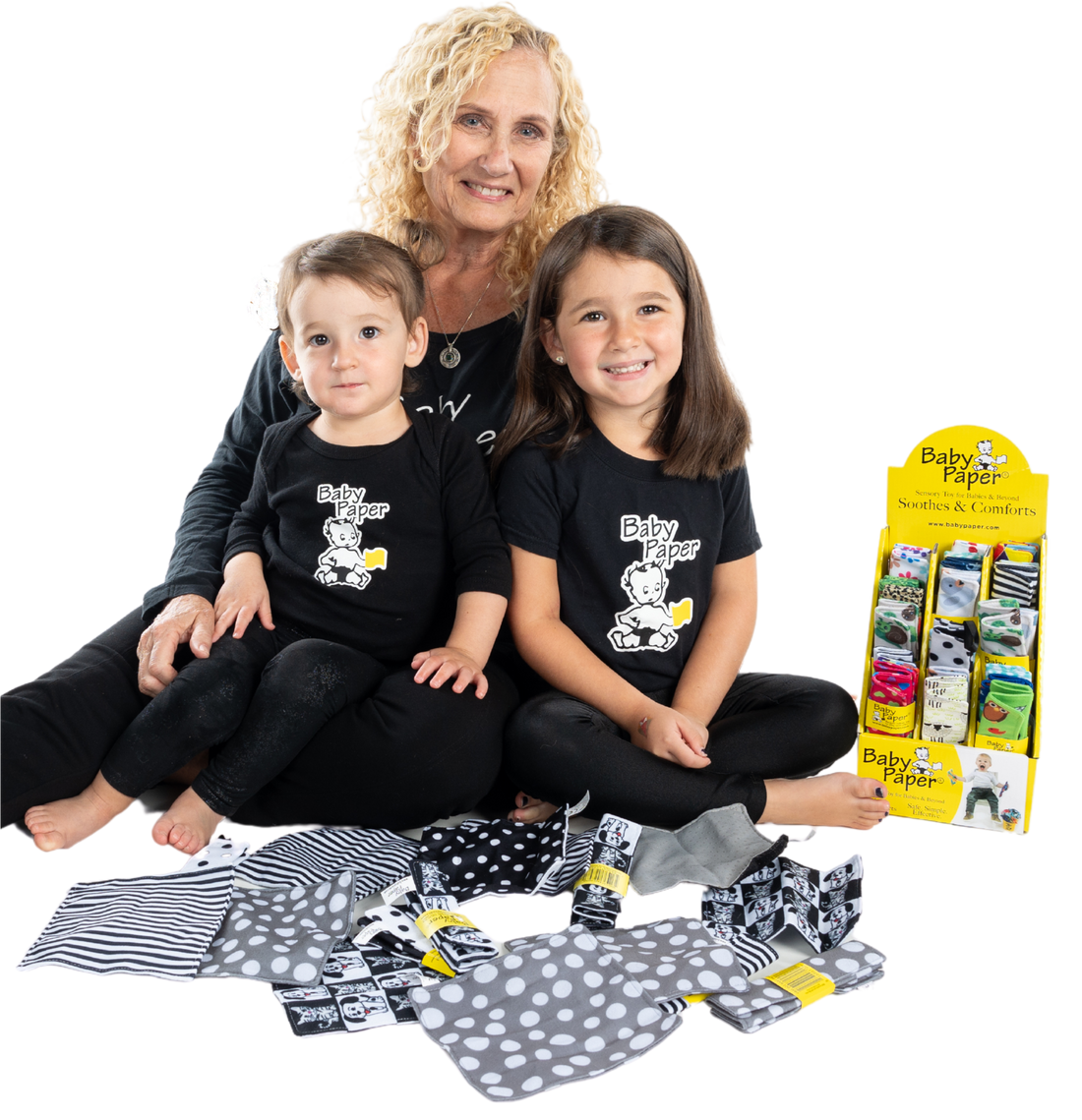 The Timeless Power of Sensory Play: A Grandmother’s Journey with Baby Paper