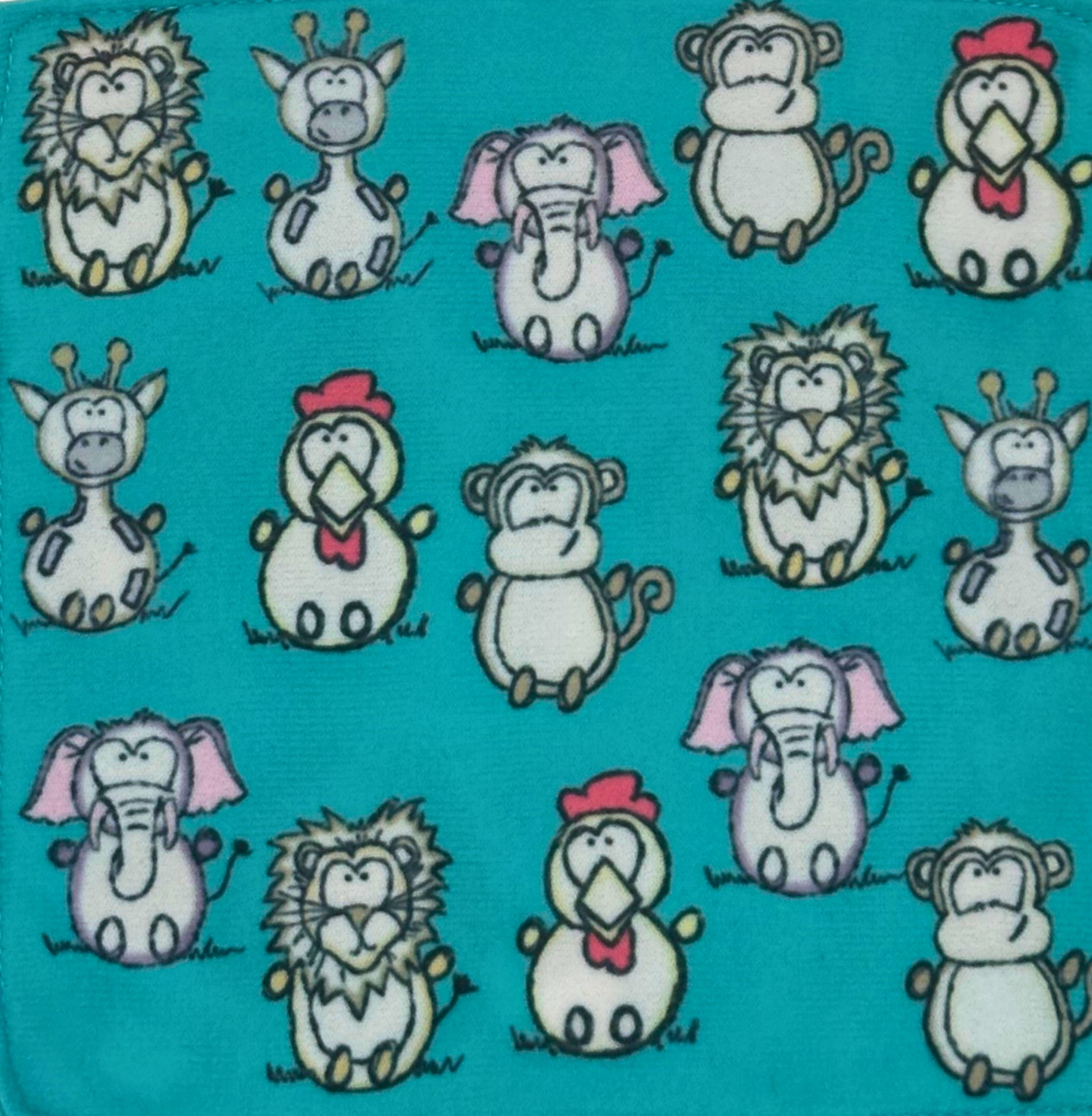Zoo Pattern Baby Paper