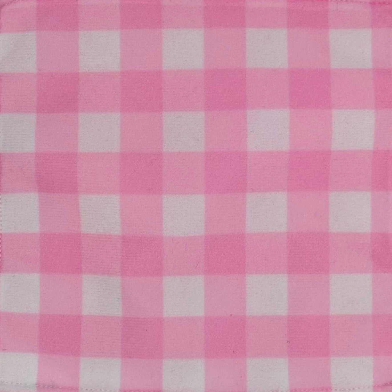 Gingham Pink Pattern Baby Paper