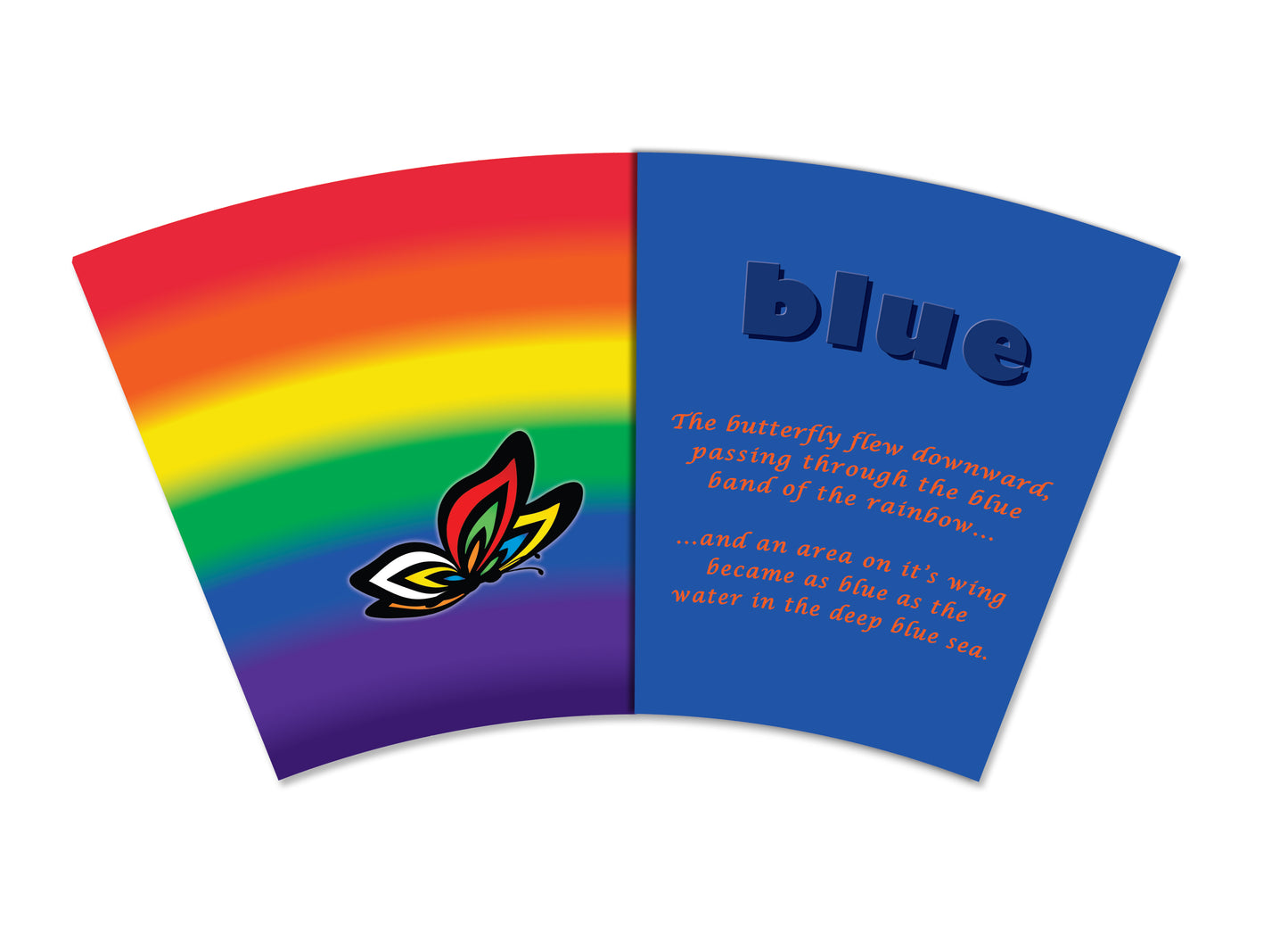Butterfly Book, Plush & Rainbow Baby Paper Gift Set