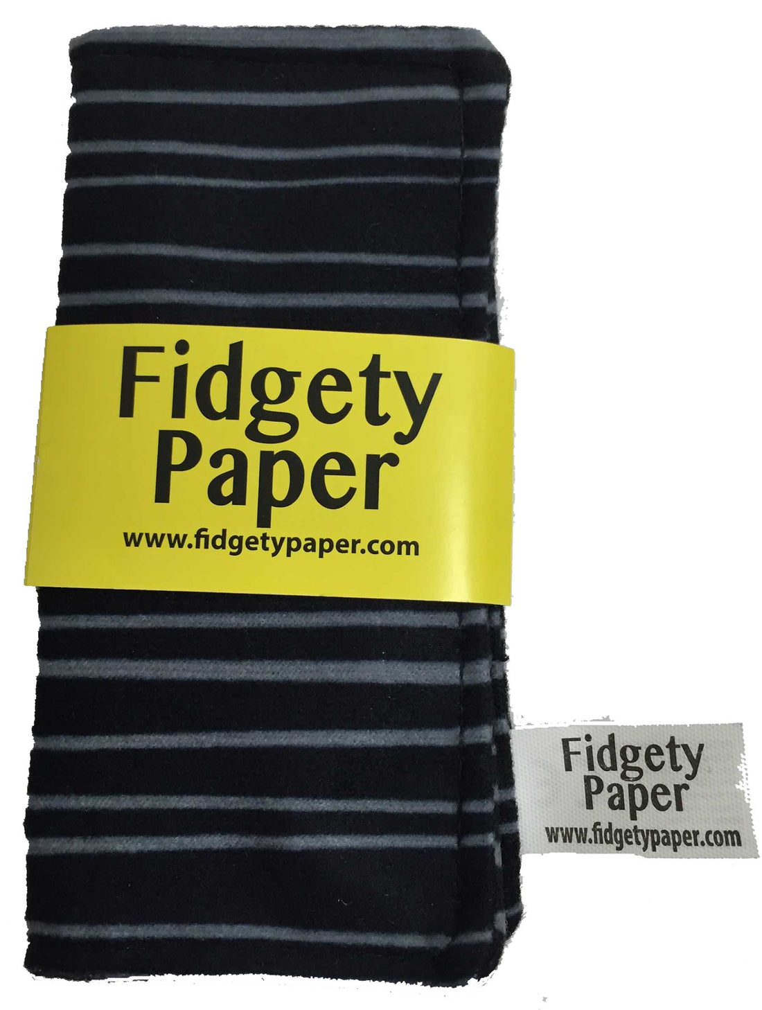 Black/Gray Pocket-Sized Fidgety Paper – Baby Paper