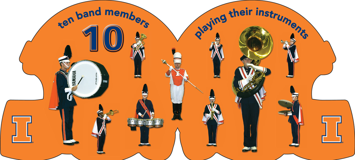 University of Illinois Fighting Illini 123